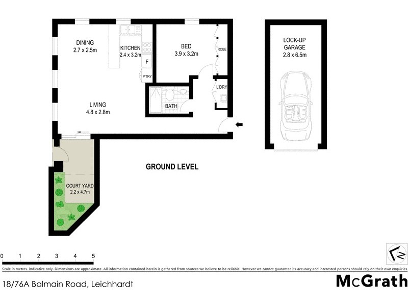 18/76A Balmain Road, Leichhardt NSW 2040 Floorplan