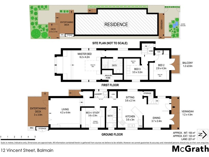 12 Vincent Street, Balmain NSW 2041 Floorplan