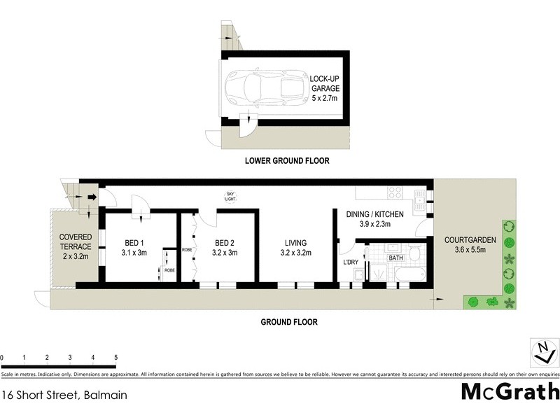 16 Short Street, Balmain NSW 2041 Floorplan