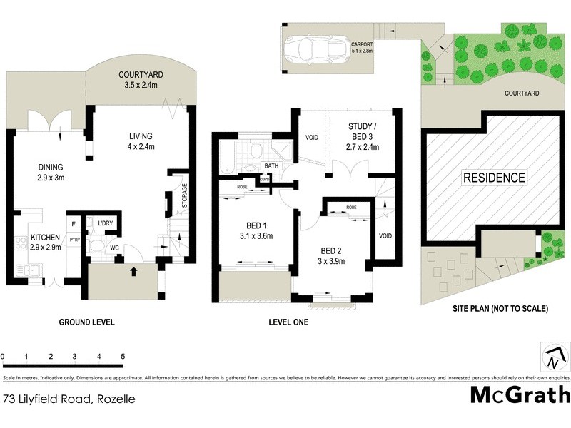 73 Lilyfield Road, Rozelle NSW 2039 Floorplan