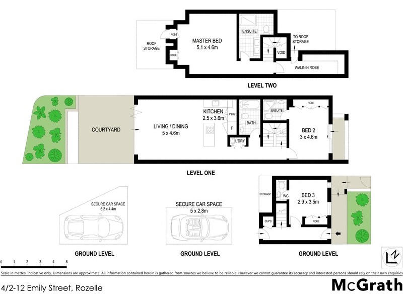 4/2 Emily Street, Rozelle NSW 2039 Floorplan