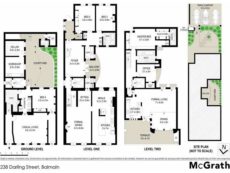 238 Darling Street, Balmain NSW 2041 Floorplan