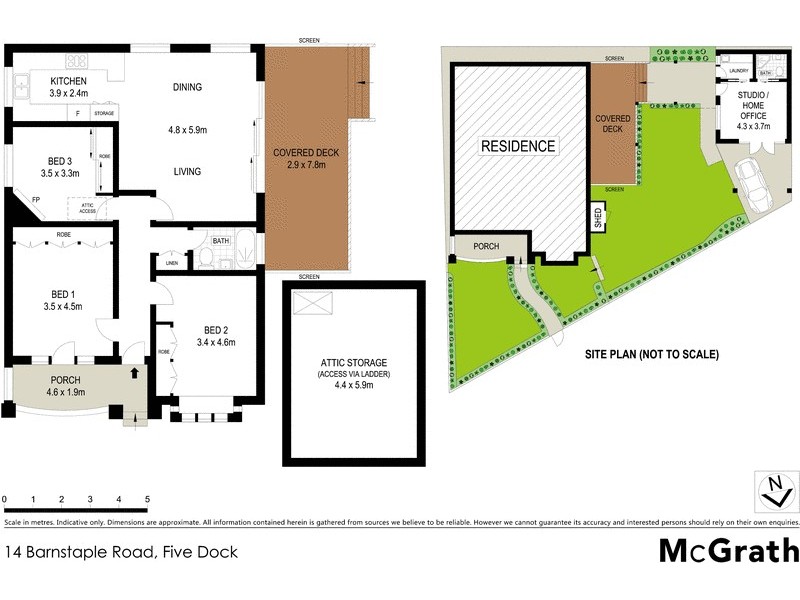 14 Barnstaple Road, Five Dock NSW 2046 Floorplan