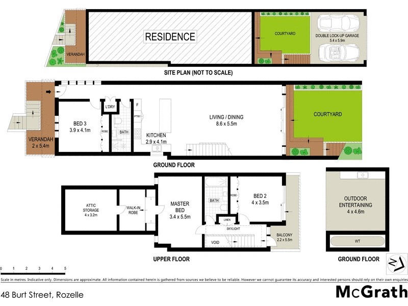 48 Burt Street, Rozelle NSW 2039 Floorplan