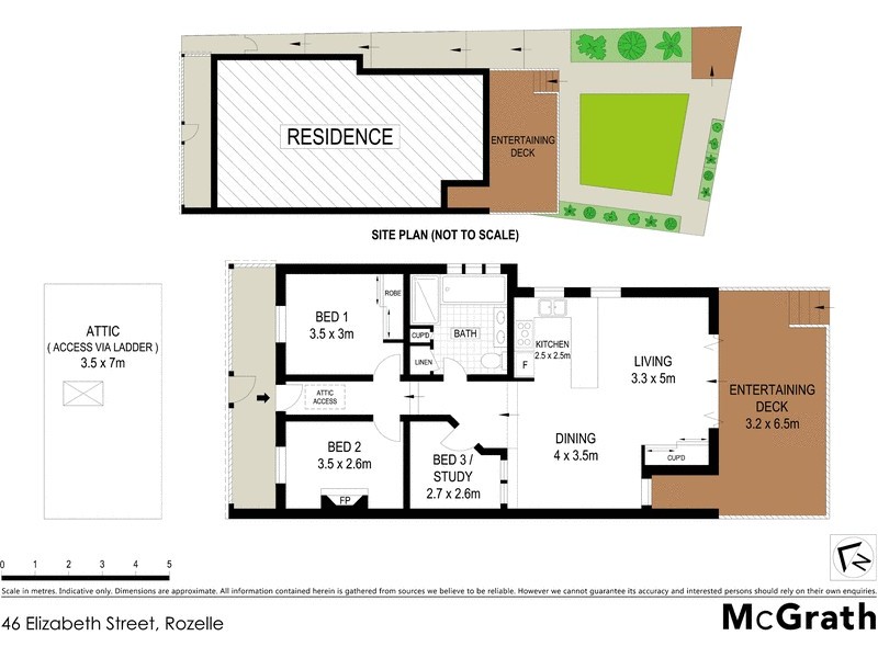 46 Elizabeth Street, Rozelle NSW 2039 Floorplan
