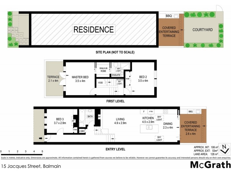 15 Jacques Street, Balmain NSW 2041 Floorplan