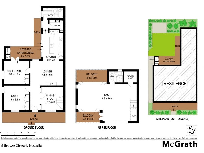 8 Bruce Street, Rozelle NSW 2039 Floorplan