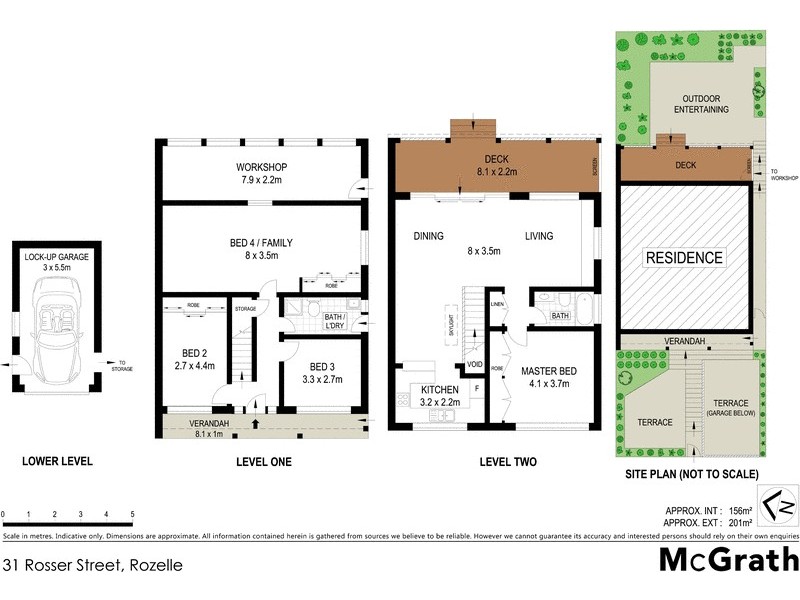 31 Rosser Street, Rozelle NSW 2039 Floorplan
