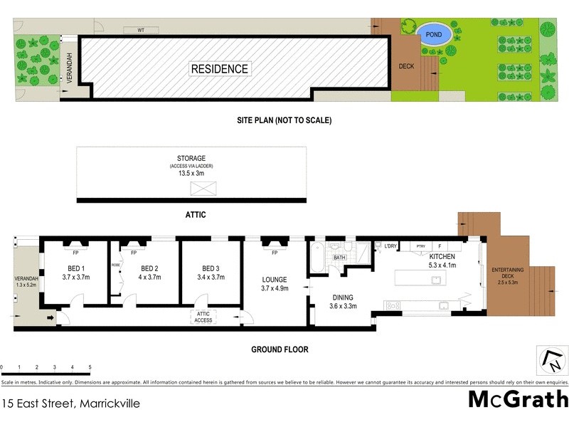 15 East Street, Marrickville NSW 2204 Floorplan