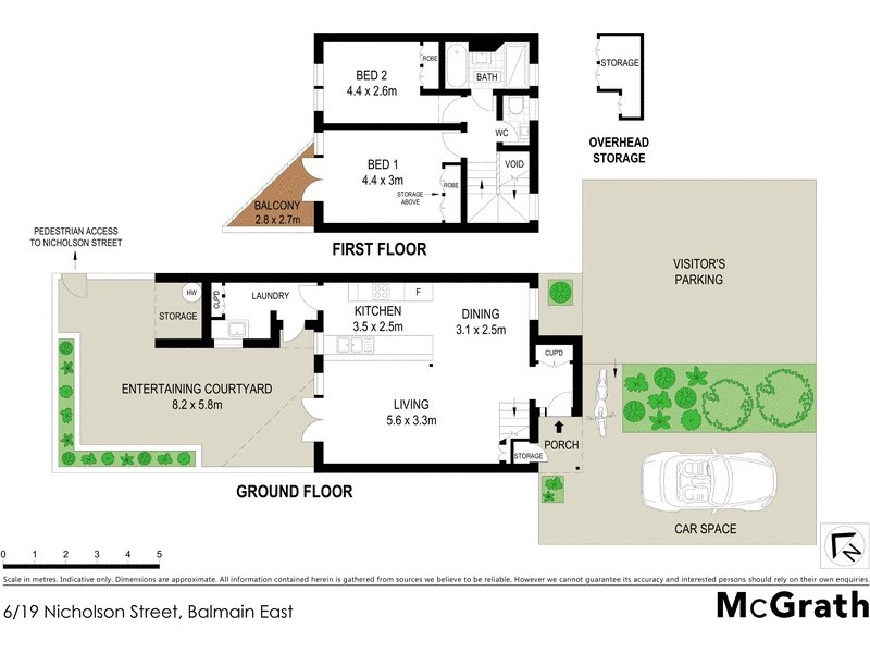 6/19 Nicholson Street, Balmain East NSW 2041 Floorplan