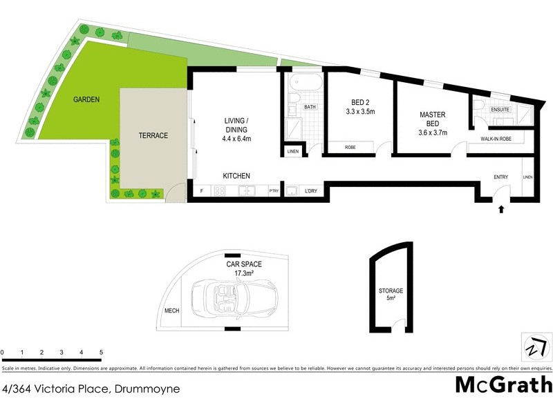 4/364 Victoria Place, Drummoyne NSW 2047 Floorplan