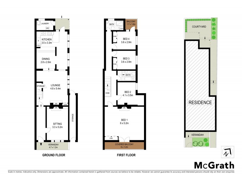 41 Wortley Street, Balmain NSW 2041 Floorplan