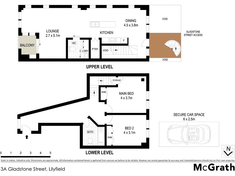 3A Gladstone Street, Lilyfield NSW 2040 Floorplan