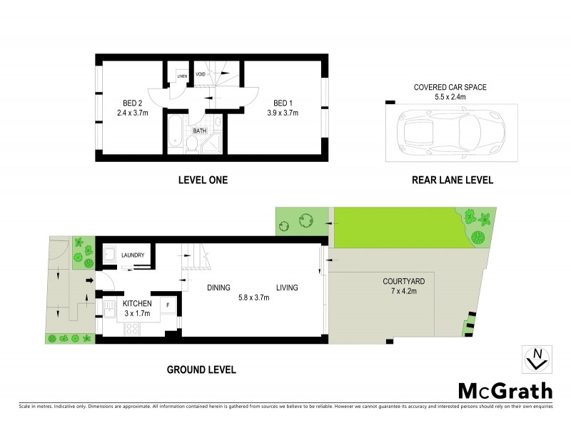 8/31 Alfred Street, Rozelle NSW 2039 Floorplan