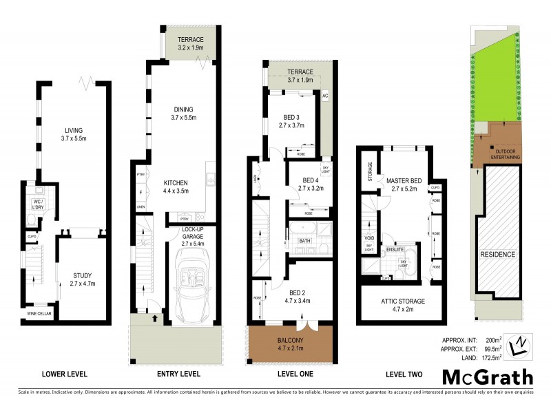 54 Beattie Street, Balmain NSW 2041 Floorplan