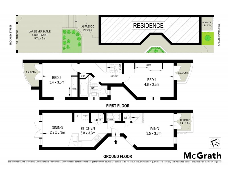 7A Cheltenham Street, Rozelle NSW 2039 Floorplan