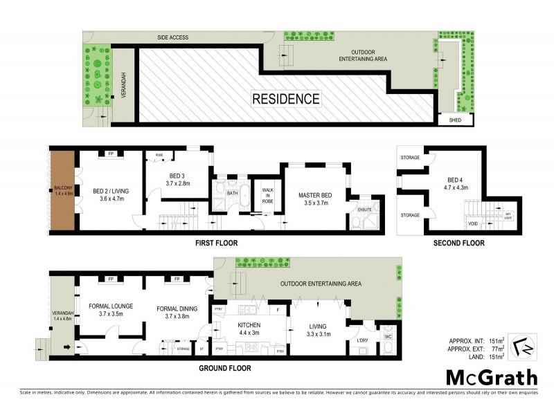 14 Fitzroy Avenue, Balmain NSW 2041 Floorplan