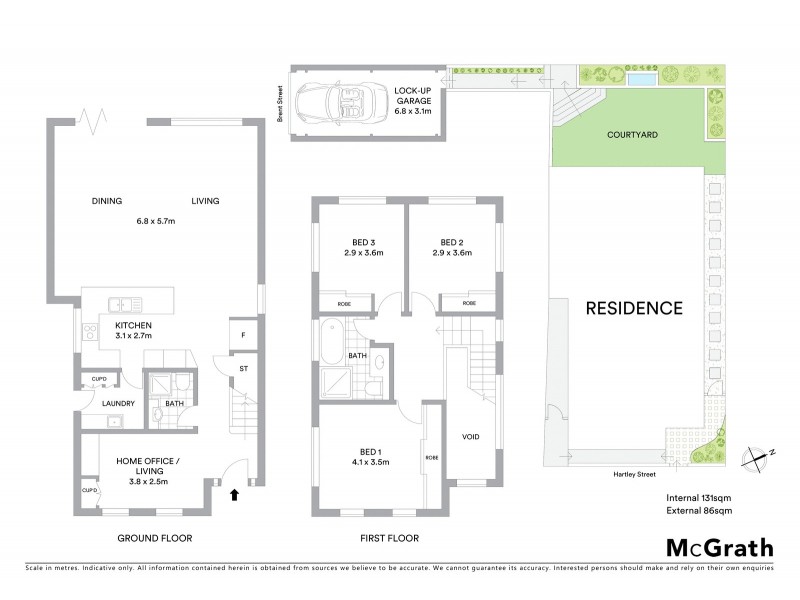 15A Hartley Street, Rozelle NSW 2039 Floorplan