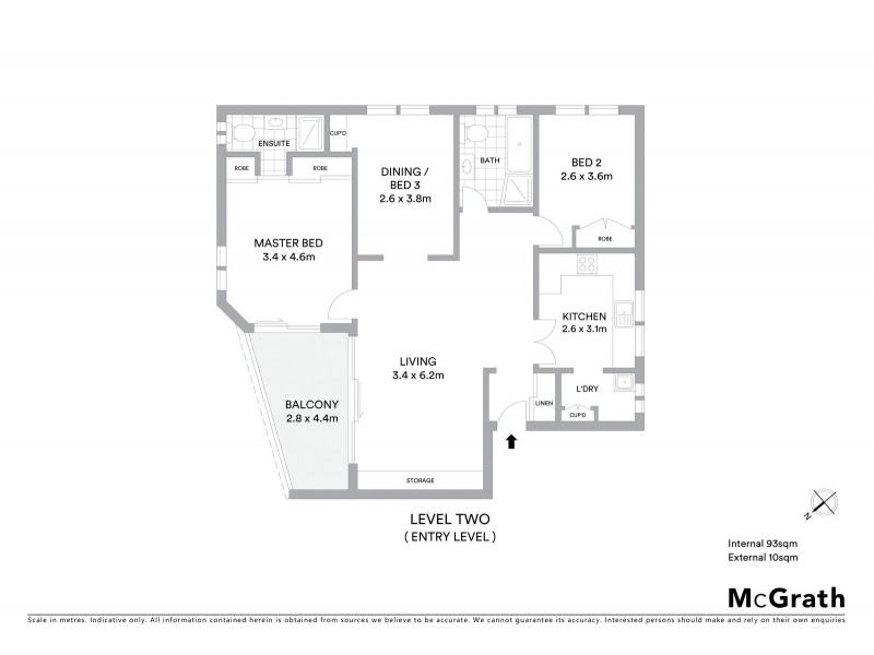 8/30 Drummoyne Avenue, Drummoyne NSW 2047 Floorplan