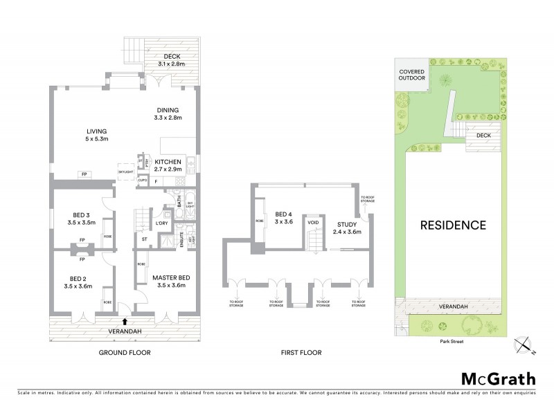 12 Park Street, Rozelle NSW 2039 Floorplan