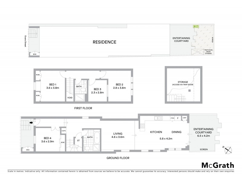 226 Evans Street, Rozelle NSW 2039 Floorplan