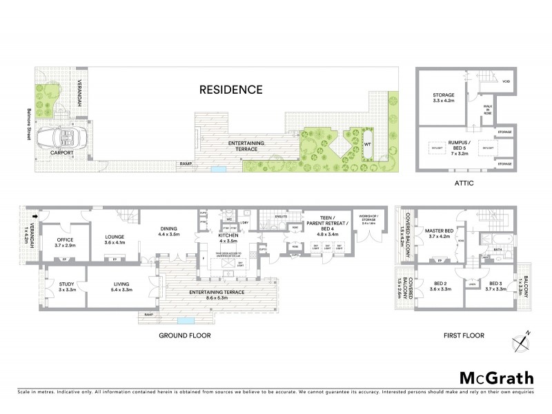 18 Belmore Street, Rozelle NSW 2039 Floorplan