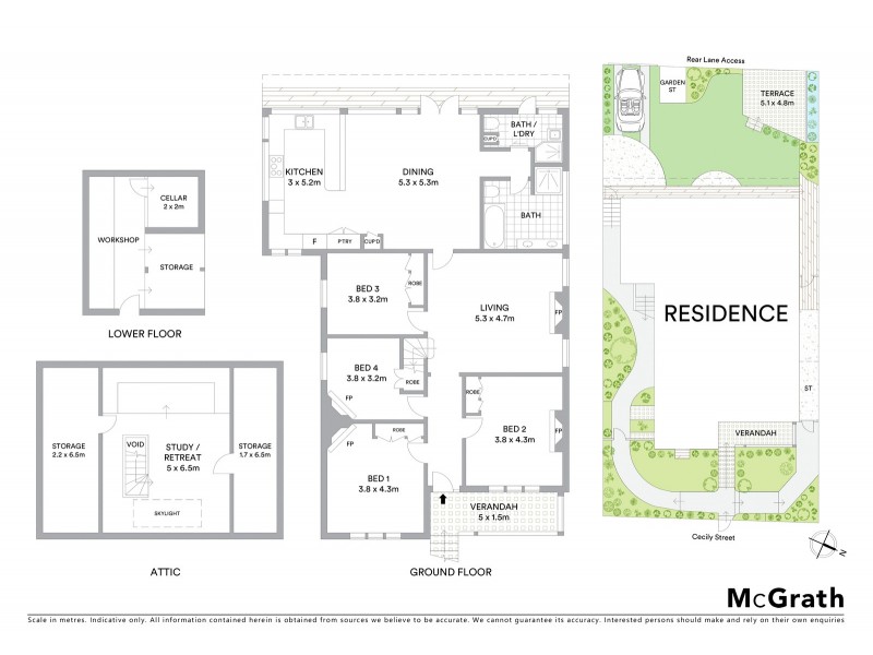 97 Cecily Street, Lilyfield NSW 2040 Floorplan