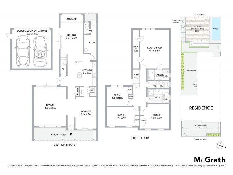 45 Denison Street, Rozelle NSW 2039 Floorplan