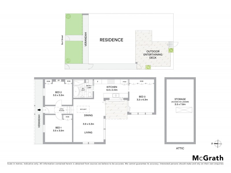 7 Burt Street, Rozelle NSW 2039 Floorplan