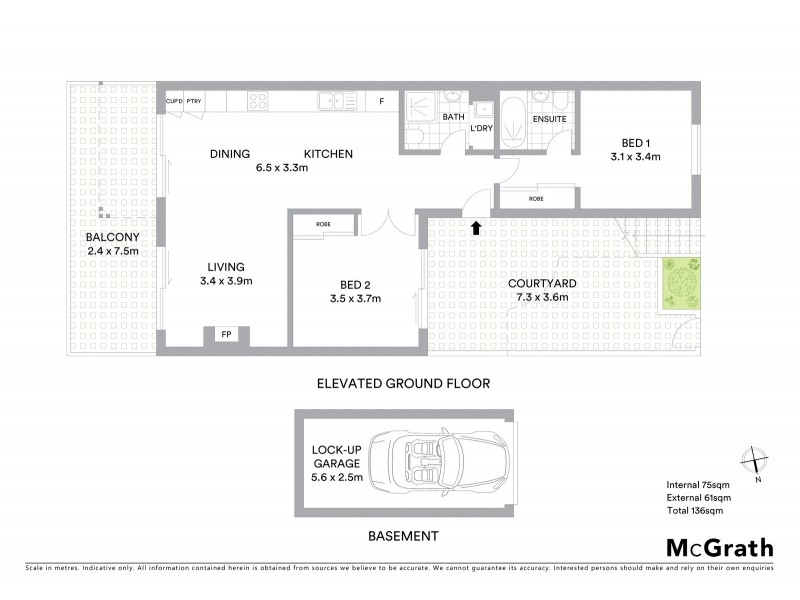 3/146 Darling Street, Balmain NSW 2041 Floorplan