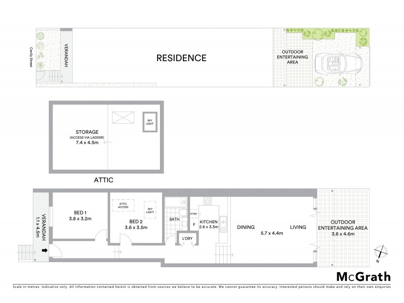 47 Cecily Street, Lilyfield NSW 2040 Floorplan