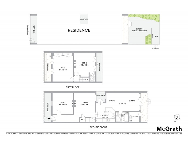 63 Denison Street, Rozelle NSW 2039 Floorplan