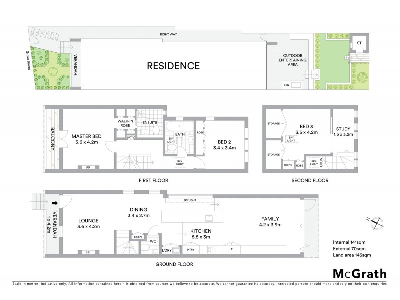 33 Grove Street, Birchgrove NSW 2041 Floorplan