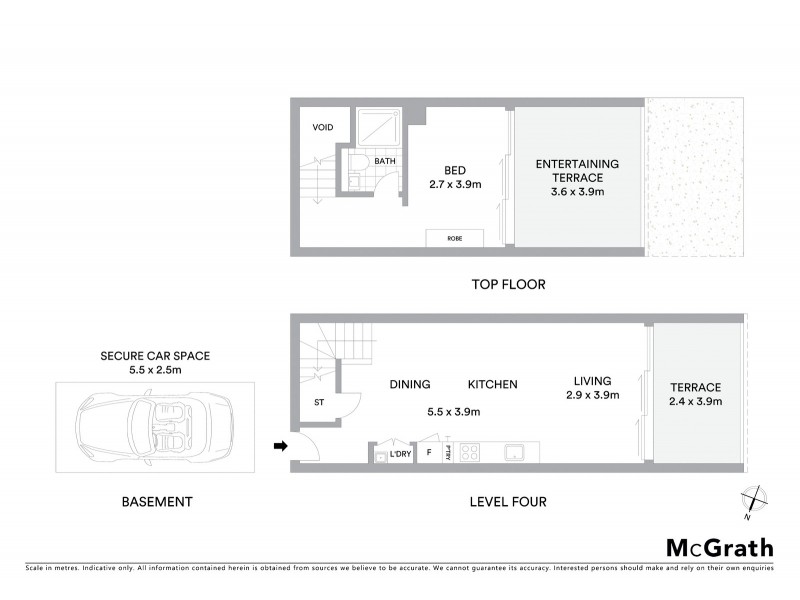 26/5-13 Larkin Street, Camperdown NSW 2050 Floorplan