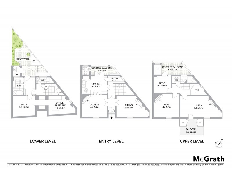 54 Birchgrove Road, Balmain NSW 2041 Floorplan