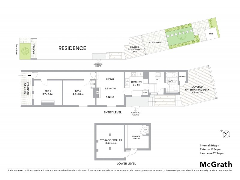 156 Evans Street, Rozelle NSW 2039 Floorplan