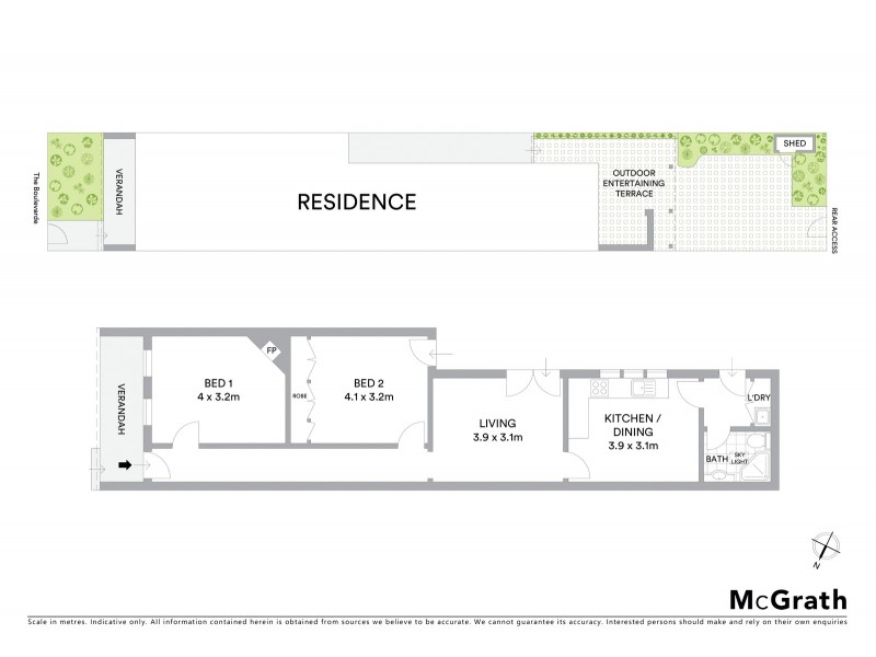 21 The Boulevarde, Lilyfield NSW 2040 Floorplan