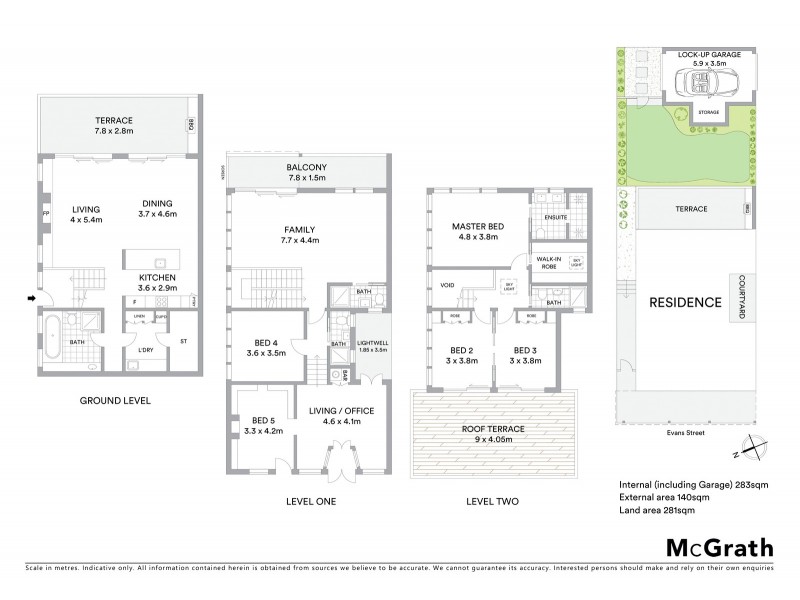 66 Evans Street, Rozelle NSW 2039 Floorplan