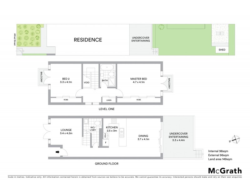 26B Alfred Street, Lilyfield NSW 2040 Floorplan
