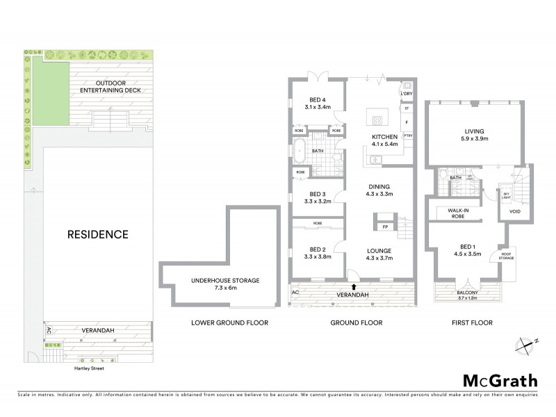 25 Hartley Street, Rozelle NSW 2039 Floorplan