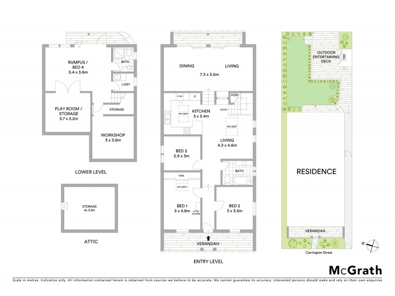 34 Carrington Street, Lilyfield NSW 2040 Floorplan