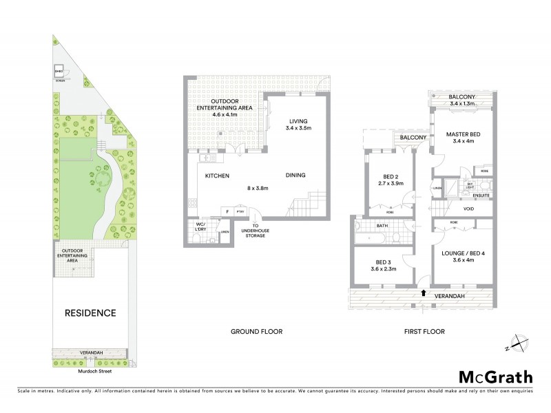 3 Murdoch Street, Rozelle NSW 2039 Floorplan
