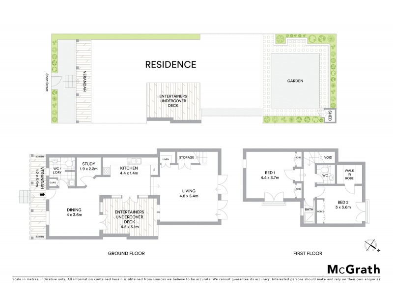 52 Short Street, Birchgrove NSW 2041 Floorplan