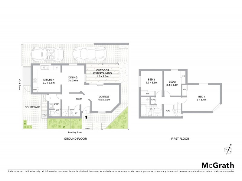 14 Brockley Street, Rozelle NSW 2039 Floorplan