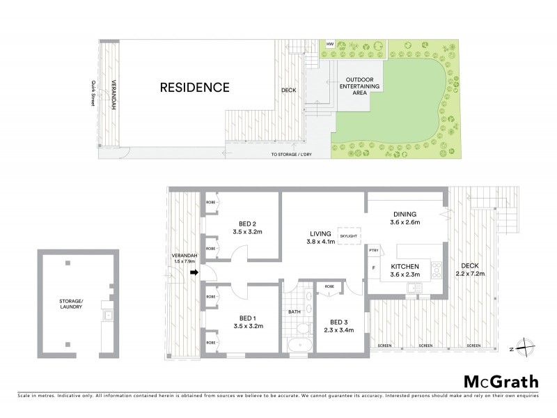 46 Quirk Street, Rozelle NSW 2039 Floorplan