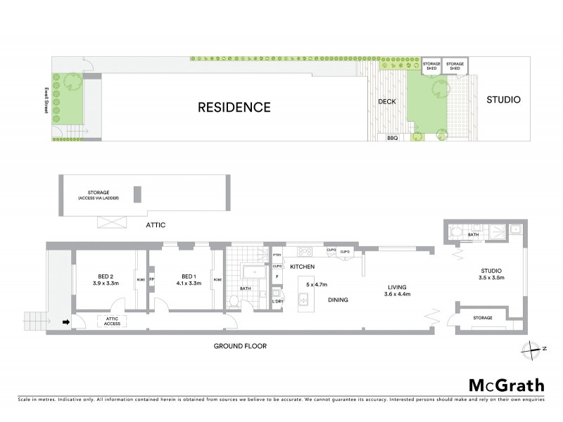 16 Ewell Street, Balmain NSW 2041 Floorplan