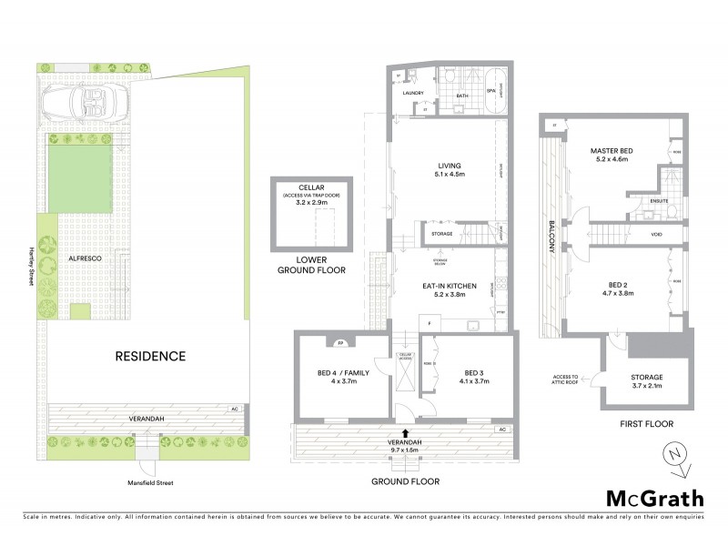 106 Mansfield Street, Rozelle NSW 2039 Floorplan