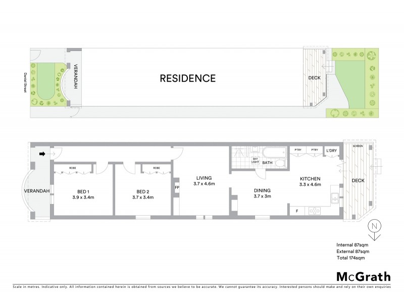 8 Daniel Street, Leichhardt NSW 2040 Floorplan