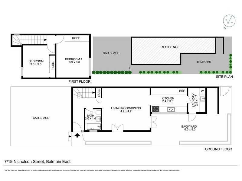 7/19 Nicholson Street, Balmain East NSW 2041 Floorplan