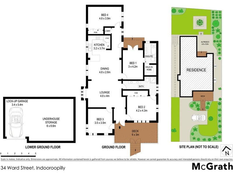 34 Ward Street, Indooroopilly QLD 4068 Floorplan